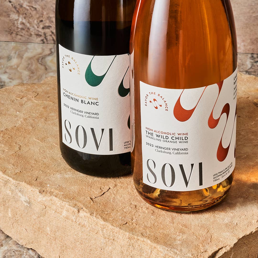 Sovi Wine Co. The Wild Child | Sparkling Orange NA Wine