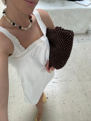 Vintage Cotton Lace Chemise