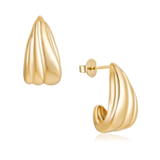 Gold Avalon Hoops