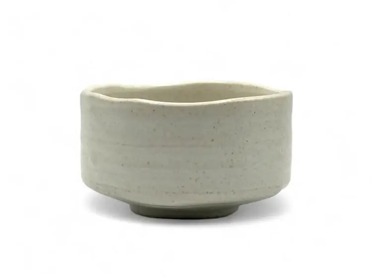 Kohiki Shiro White Japanese Matcha Bowl
