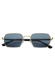 Superior Wire Frame Sunglasses - Gold/Gray