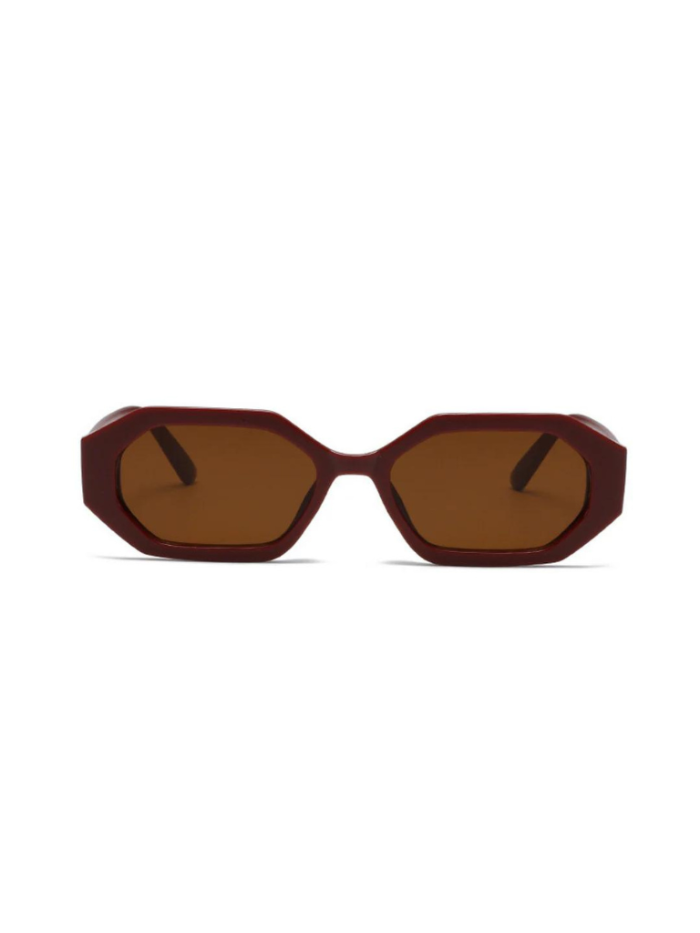 Beyond Stranger Studio Burgundy Harley Sunglasses