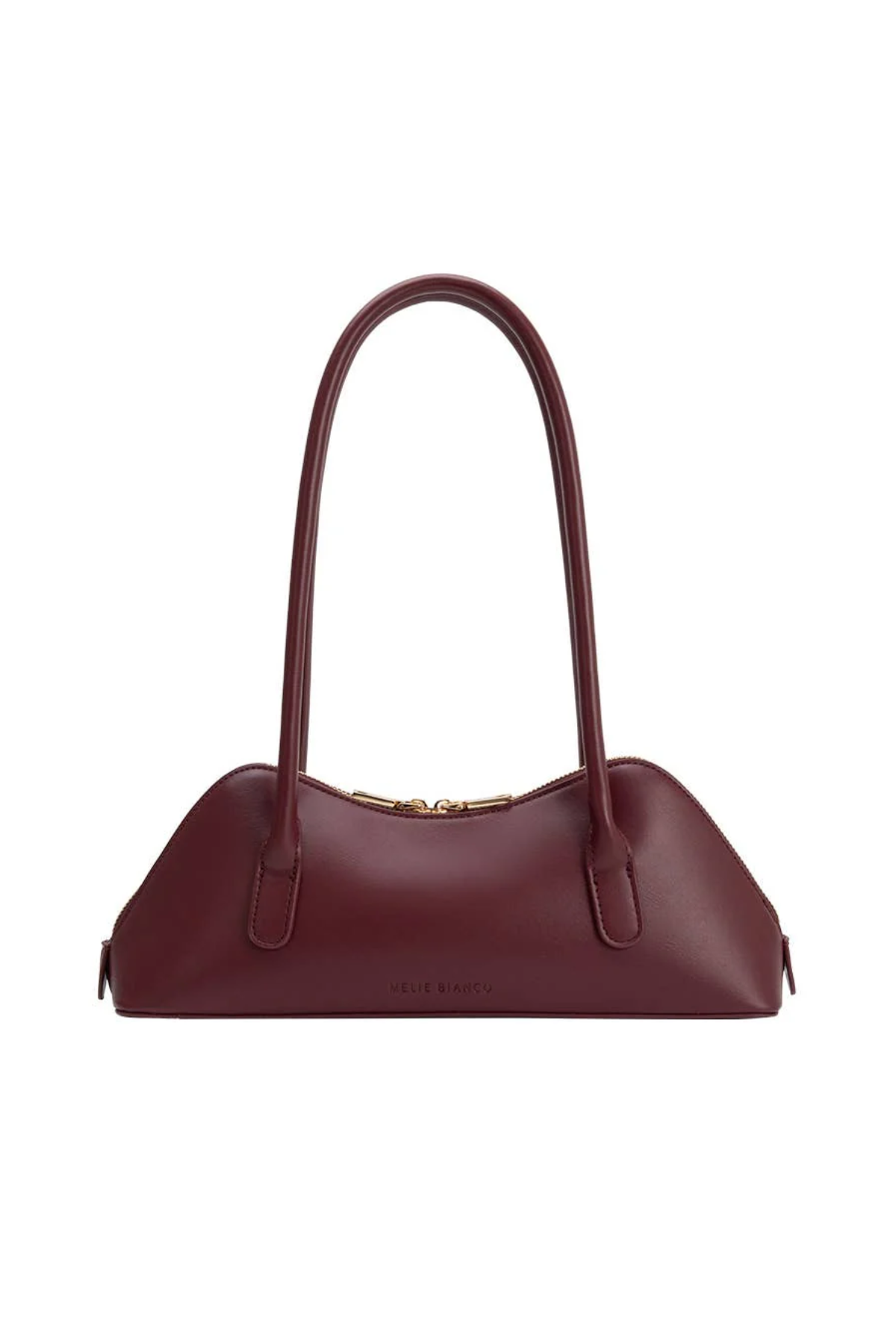 Dakota Burgundy Recycled Vegan Leather Shoulder Bag