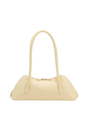 Dakota Yellow Vegan Leather Shoulder Bag