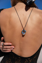 Corded Silver Lina Necklace