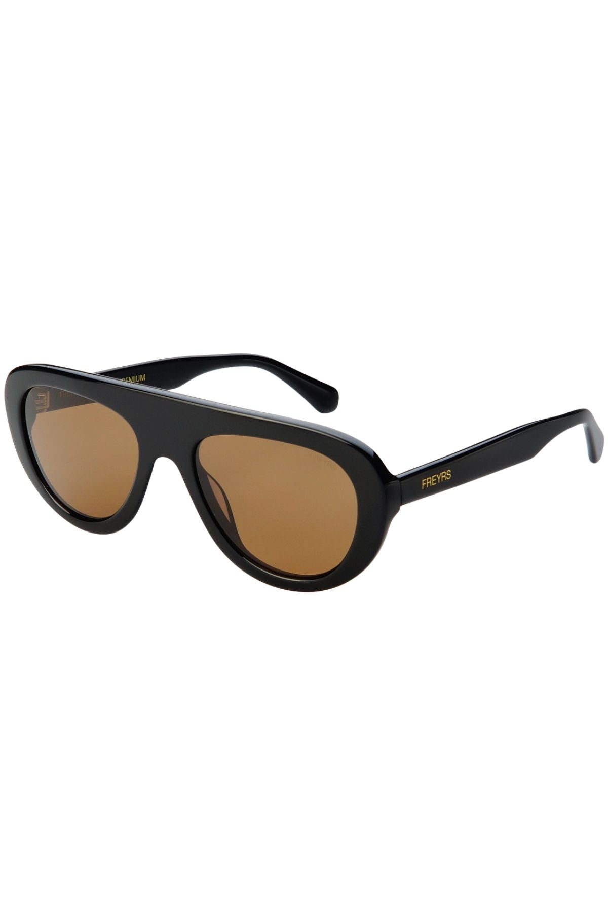 FREYRS Black Jetsetter Aviator Sunglasses