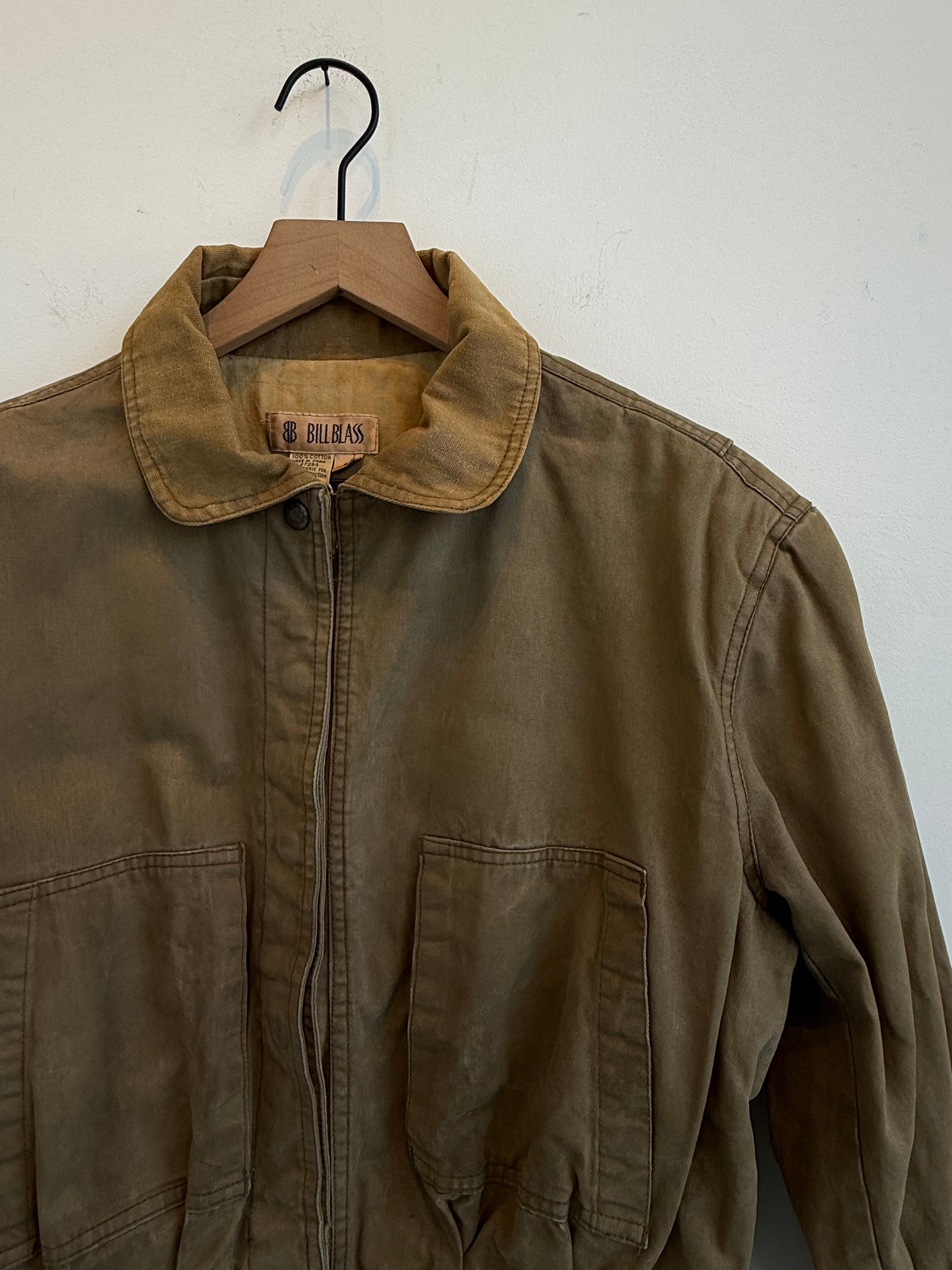Vintage Bill Blass Cotton Crop Jacket