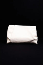 St. Agni Cream Soft Tuck Clutch