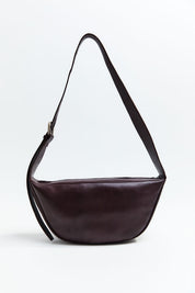 St. Agni Bordeaux Adjustable Crescent Bag