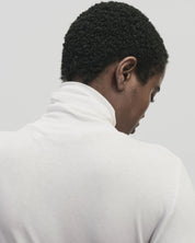Mijeong Park White Roll Neck Jersey Top