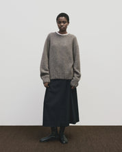 Mijeong Park Gray Alpaca Sweater