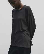 Mijeong Park Charcoal Wool Jersey Shirt