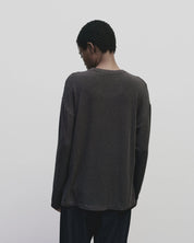 Mijeong Park Charcoal Wool Jersey Shirt