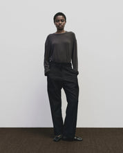 Mijeong Park Charcoal Wool Jersey Shirt