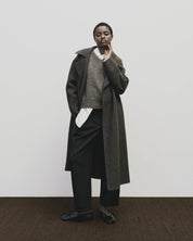 Mijeong Park Brown Belted Wool Coat