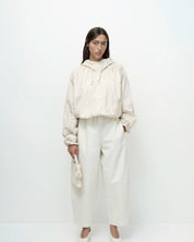 Mijeong Park Cream Cropped Balloon Pants