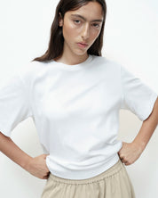 Mijeong Park White Oversized T-shirt