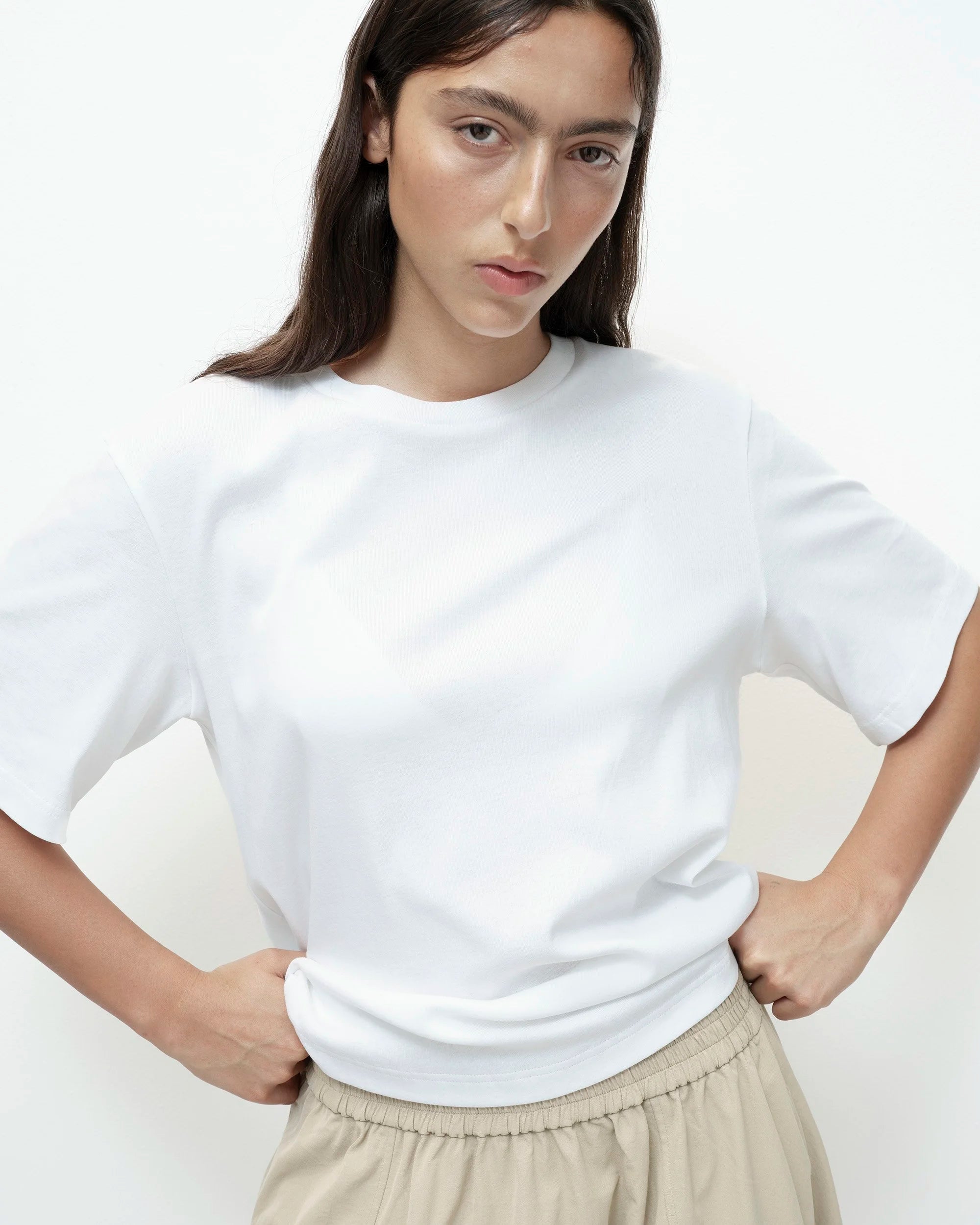 Mijeong Park White Oversized T-shirt