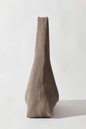 St. Agni Suede Soft Bag in Pebble Grey