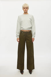 Oval Square Dark Olive Pete Utility Pants