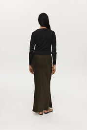 Marle Clover Isabella Washed Silk Skirt