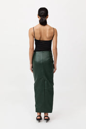 St. Agni Black Silk Cami