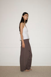 Deiji Studios Turn Pant in Cocoa