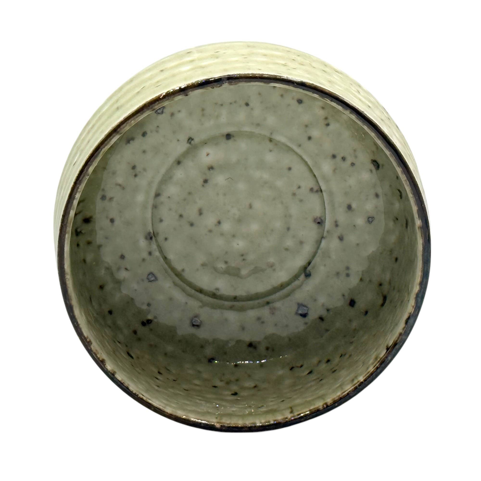 Kohiki Green Speckled Japanese Matcha Bowl