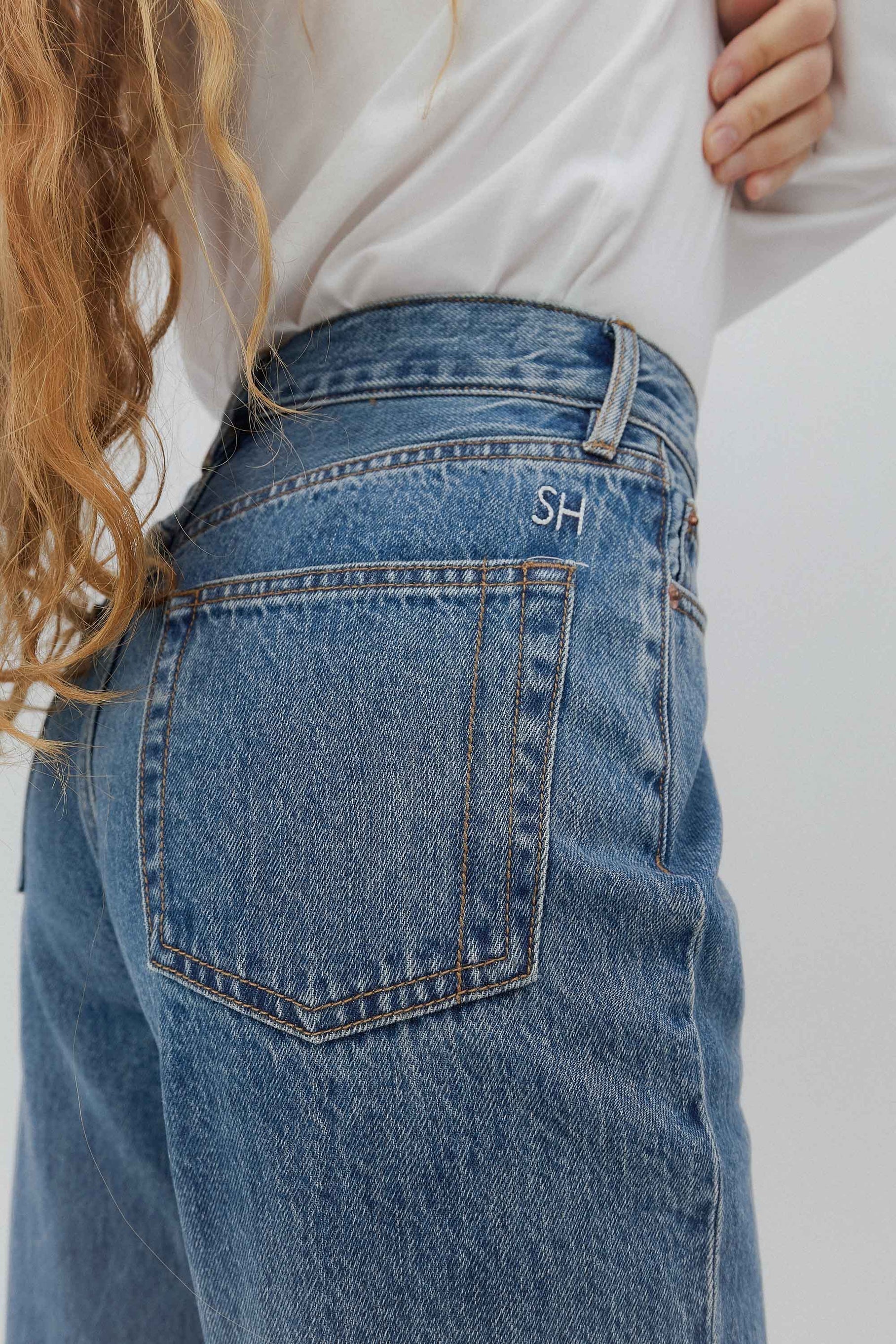 Still Here Childhood Jean in Classic Blue