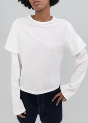 Still Here 2Tee in Thermal Milk