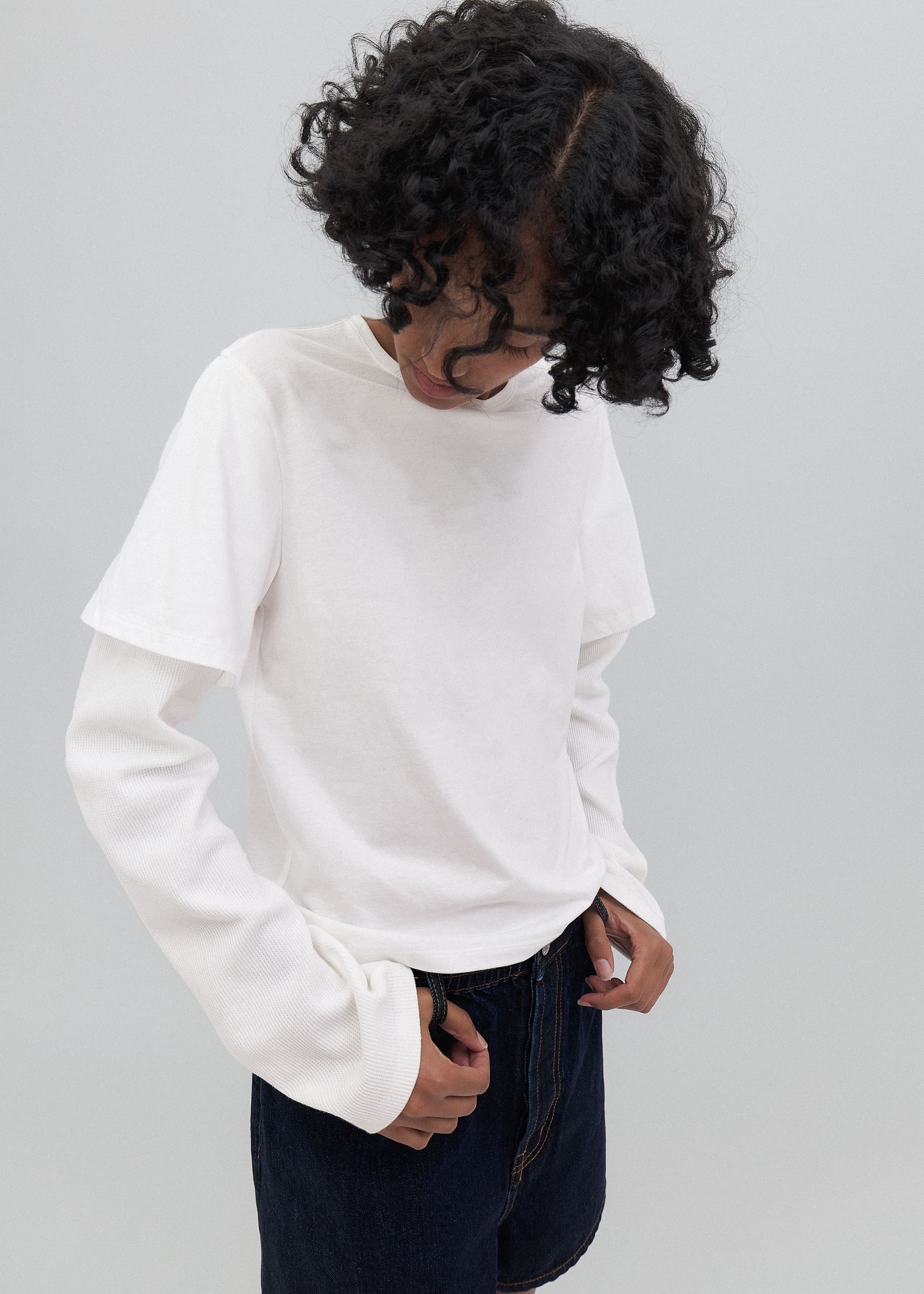 Still Here 2Tee in Thermal Milk