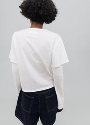 Still Here 2Tee in Thermal Milk
