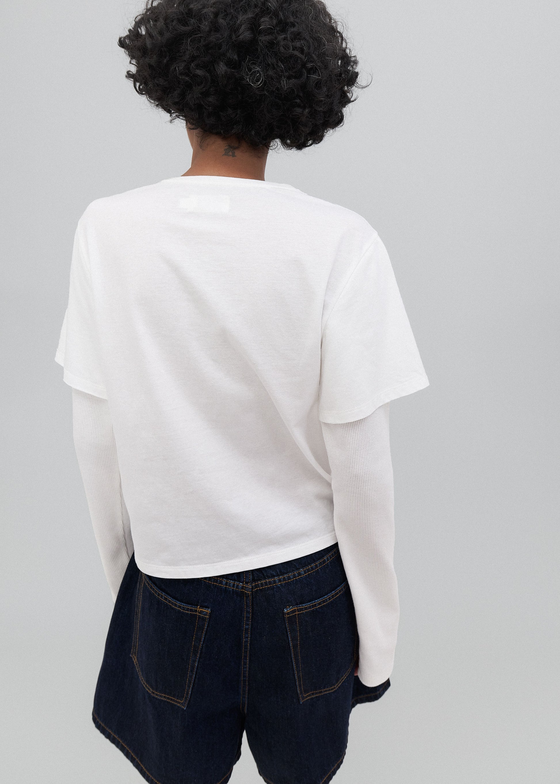 Still Here 2Tee in Thermal Milk