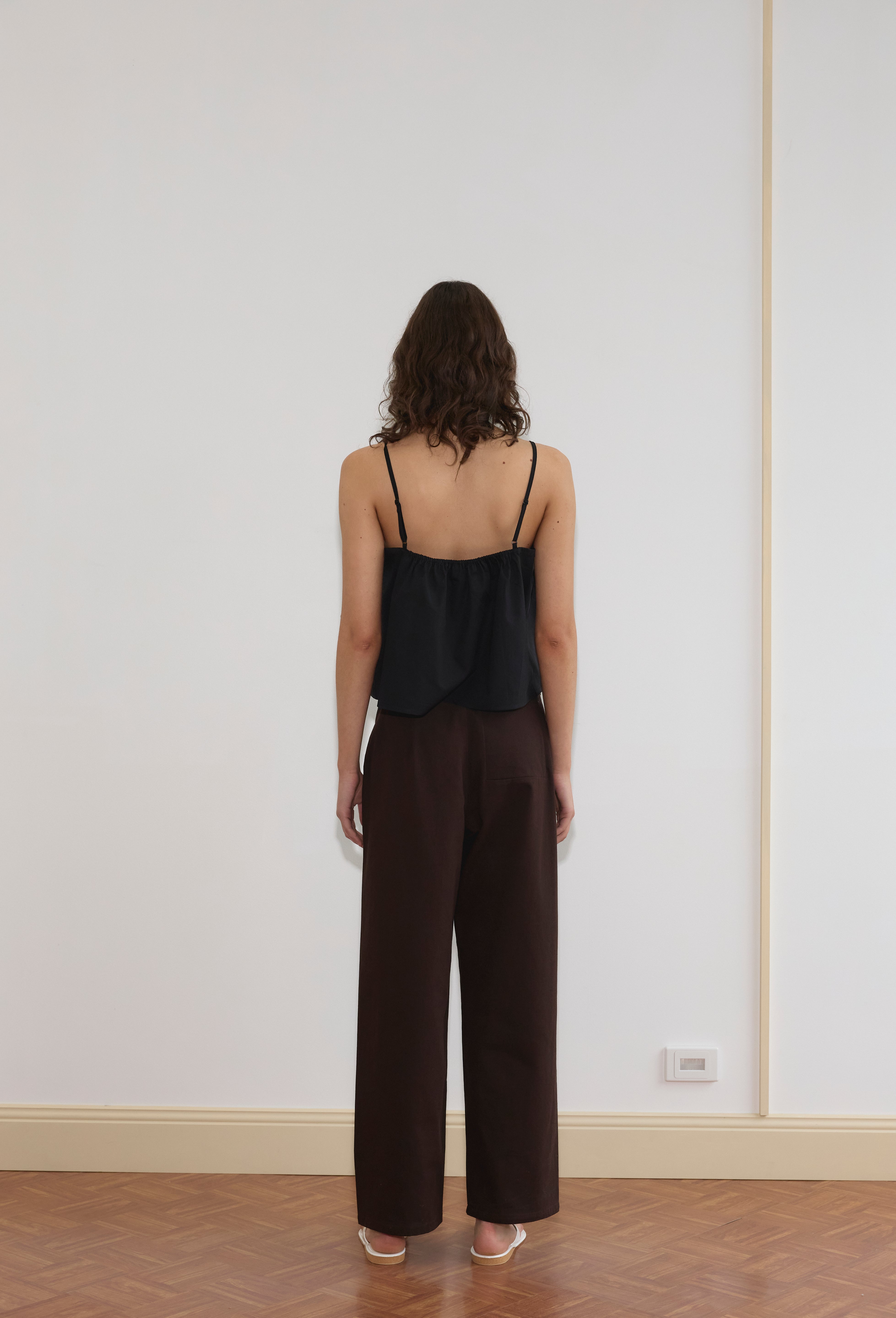 Deiji Studios Dark Brown Pocket Jean