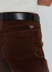 Still Here Everyday Jeans in Chocolate Corduroy