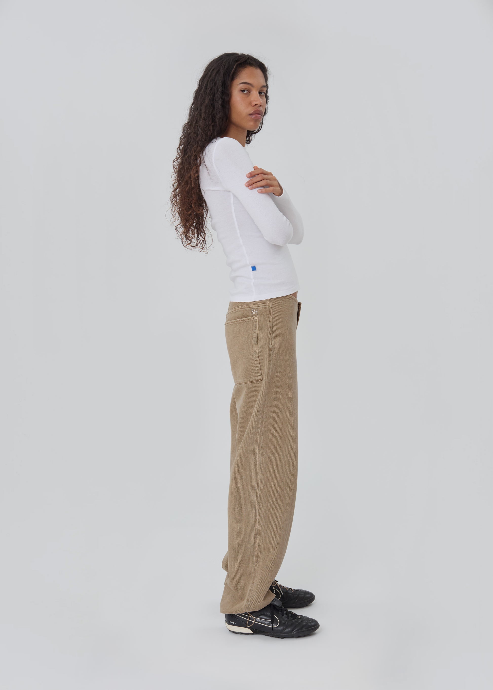 Still Here Sport Jean in Pear