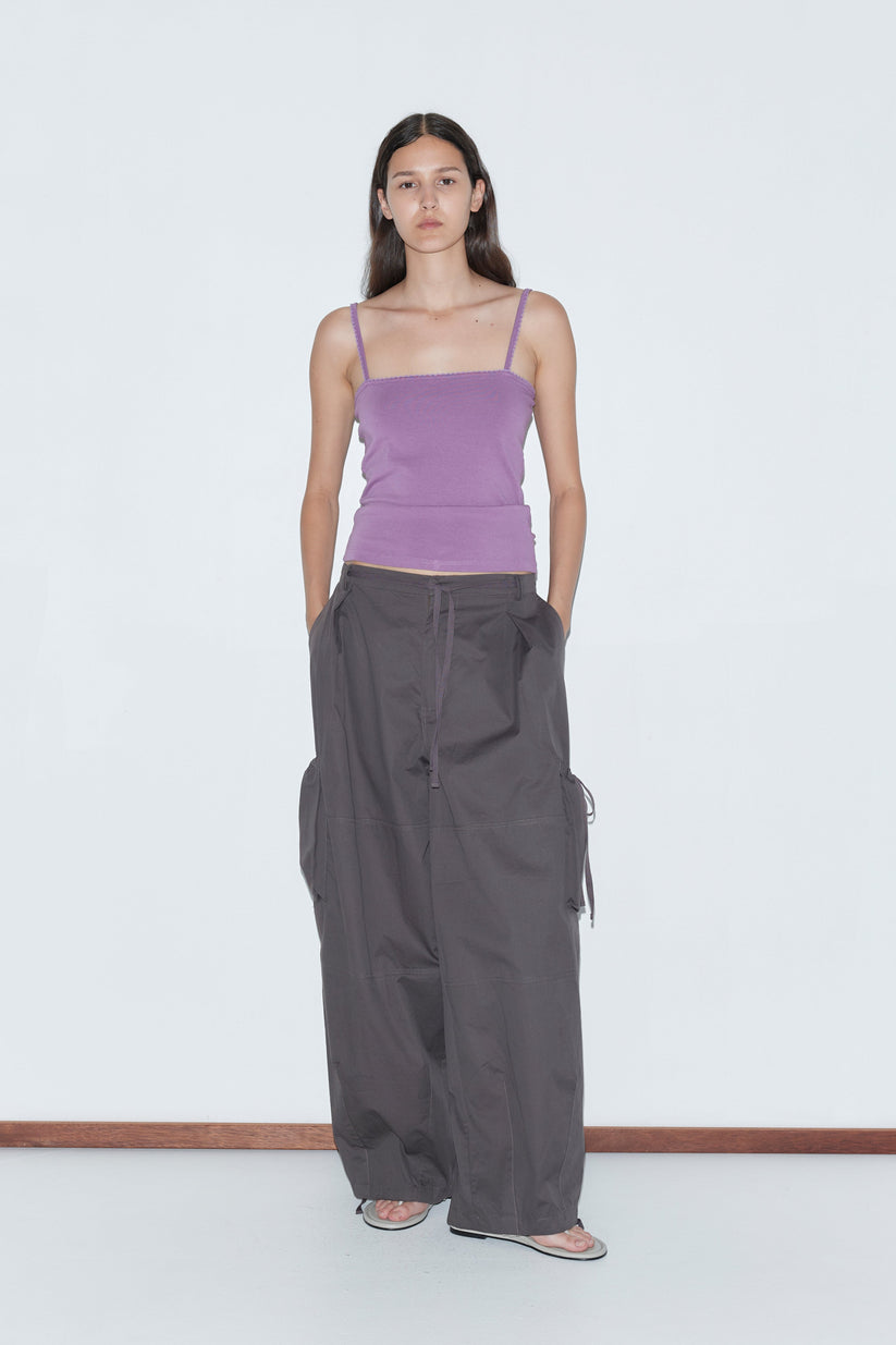 Deiji Studios Cargo Pant in Carob