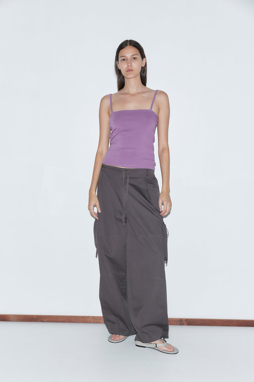 Deiji Studios Cargo Pant in Carob