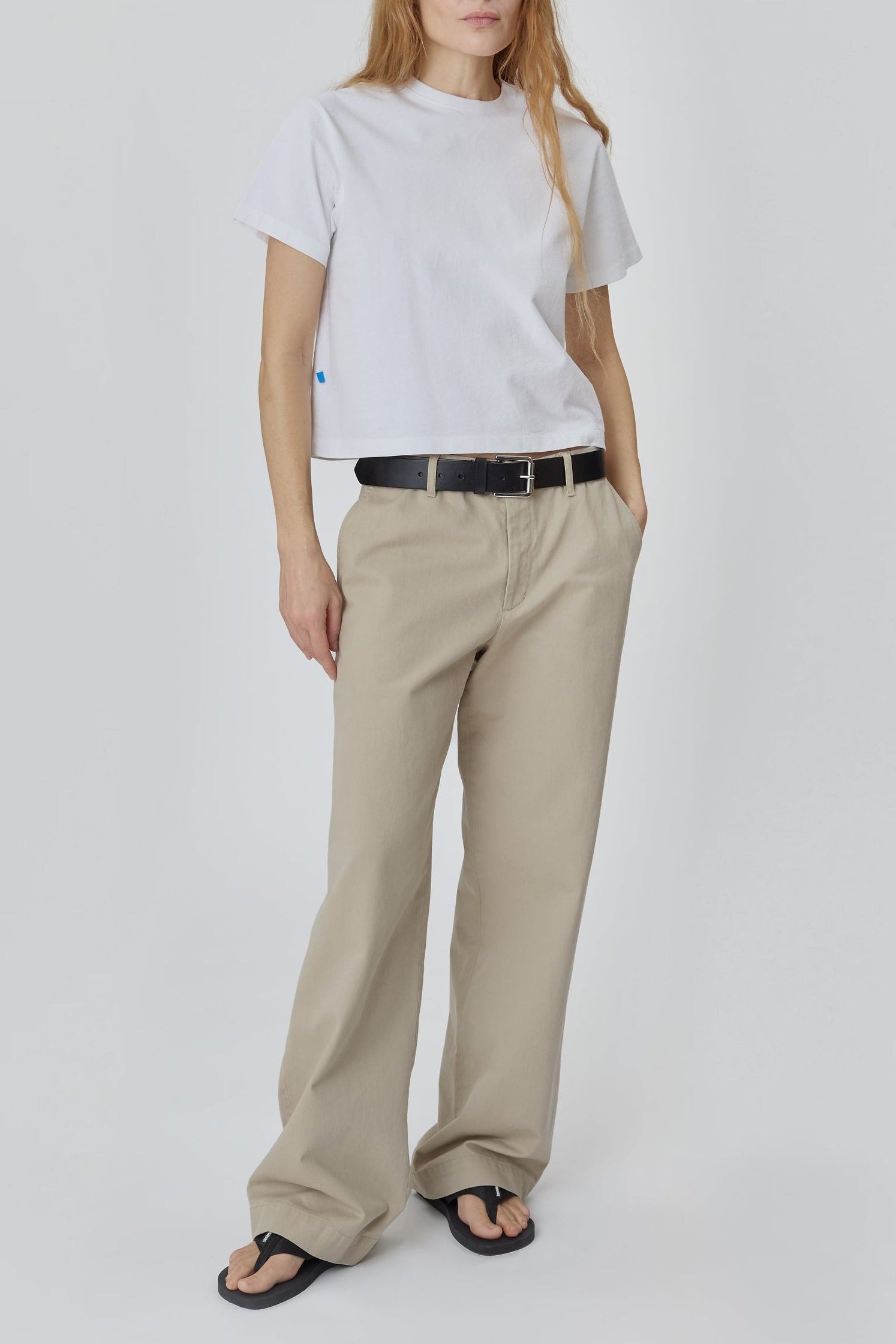 Still Here Slacks in Khaki