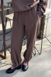 Le Bon Shoppe Balloon Pants in Chocolate