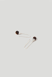 Maslo Collette Silver Tiger's Eye Earring