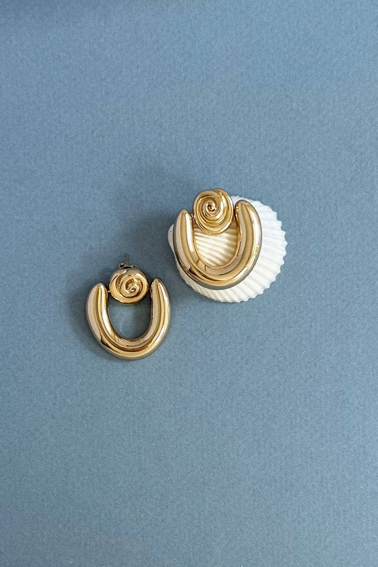 Gold Sabine Statement Earrings