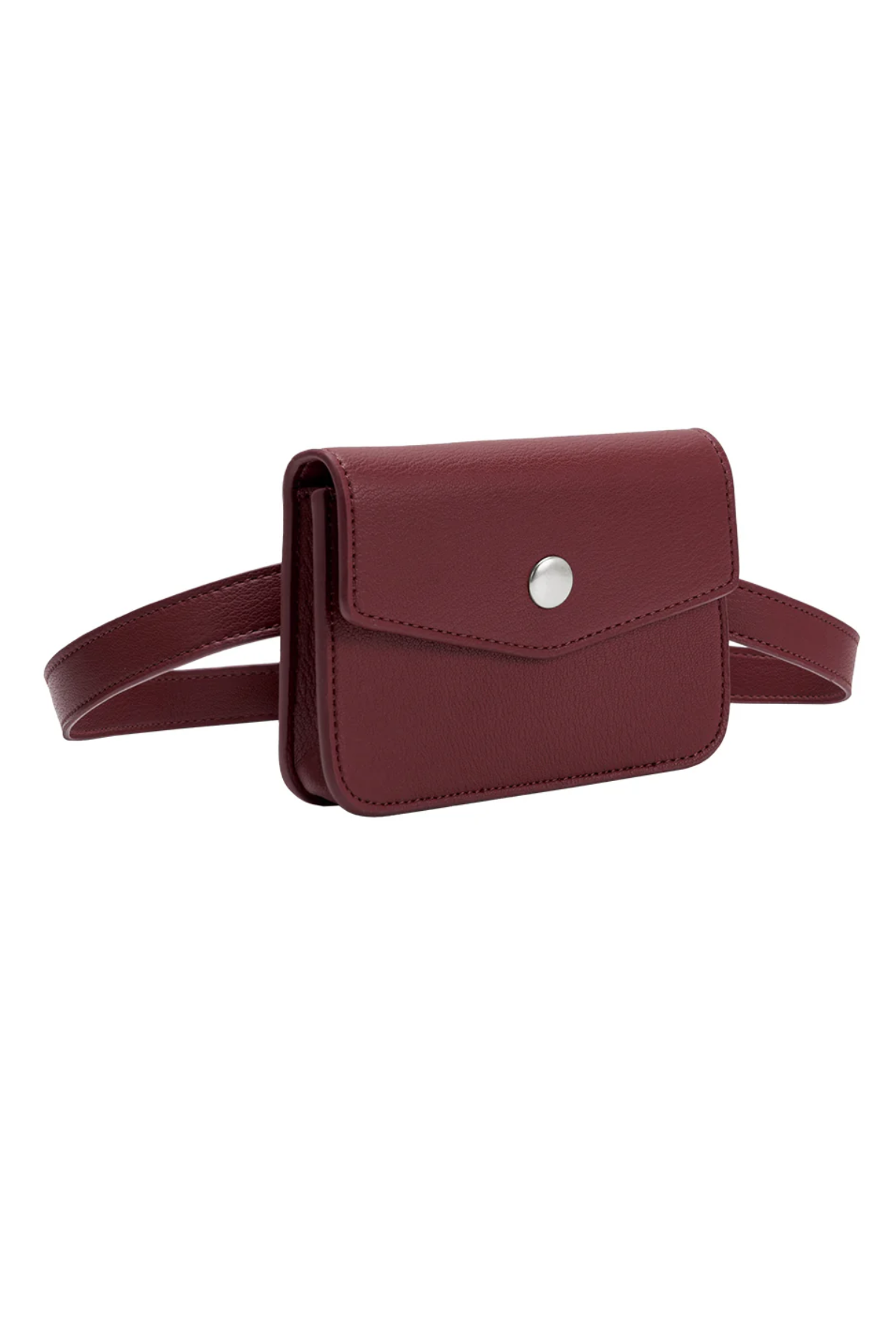 Melie Bianco Amberlee Burgundy Vegan Leather Wallet