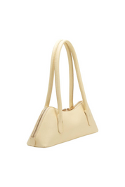 Dakota Yellow Vegan Leather Shoulder Bag