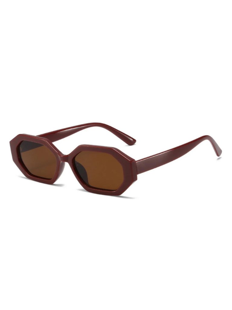 Beyond Stranger Studio Burgundy Harley Sunglasses