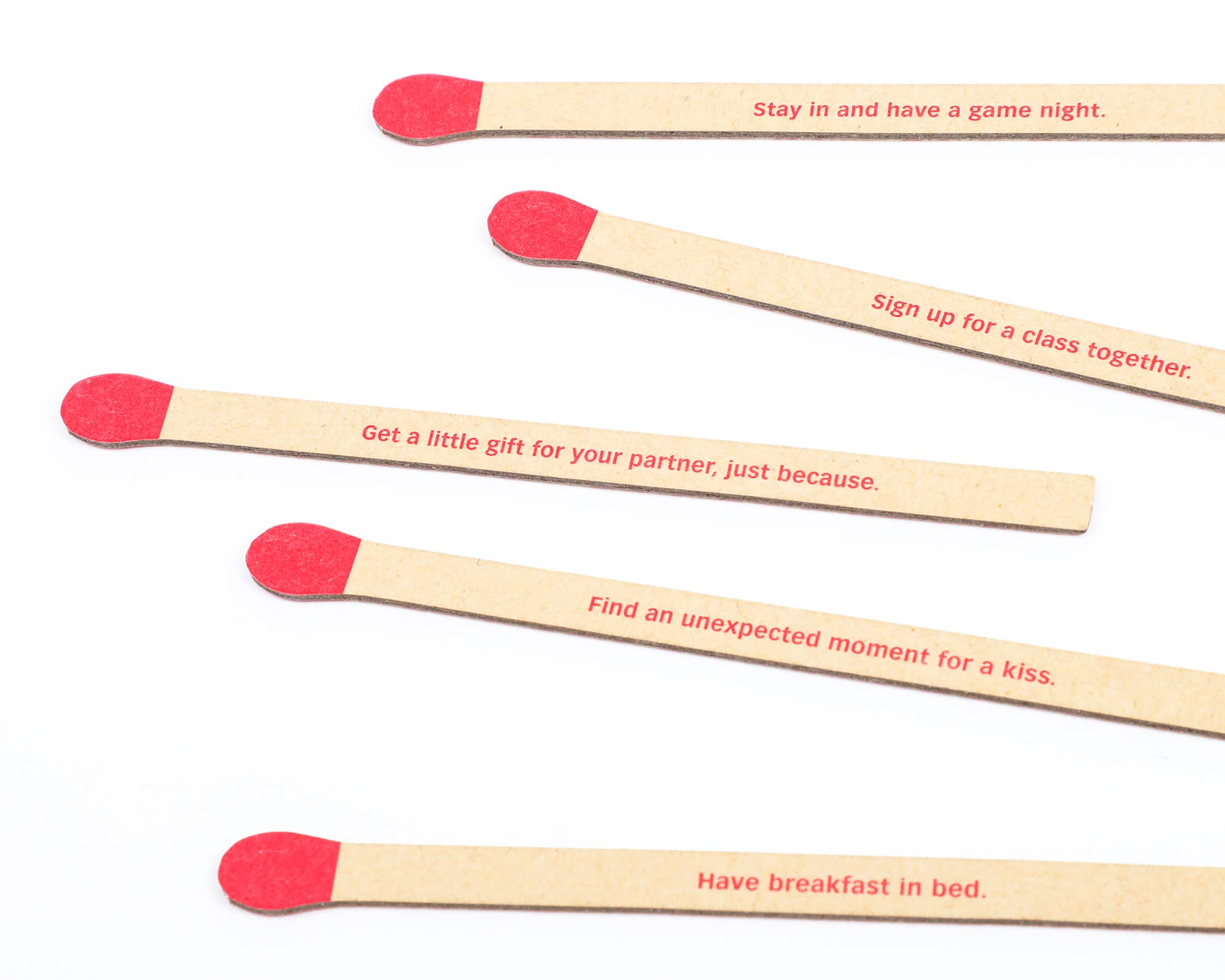 Spark Romance: 50 Ways To Deepen Your Connection Matchsticks