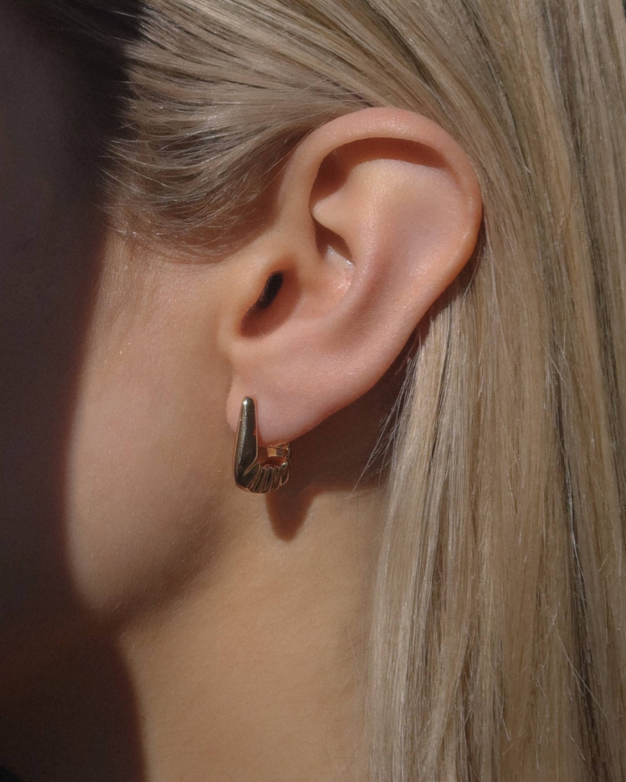Gold Astrid Hoops
