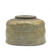 Oyu Yellow Glaze Japanese Matcha Bowl