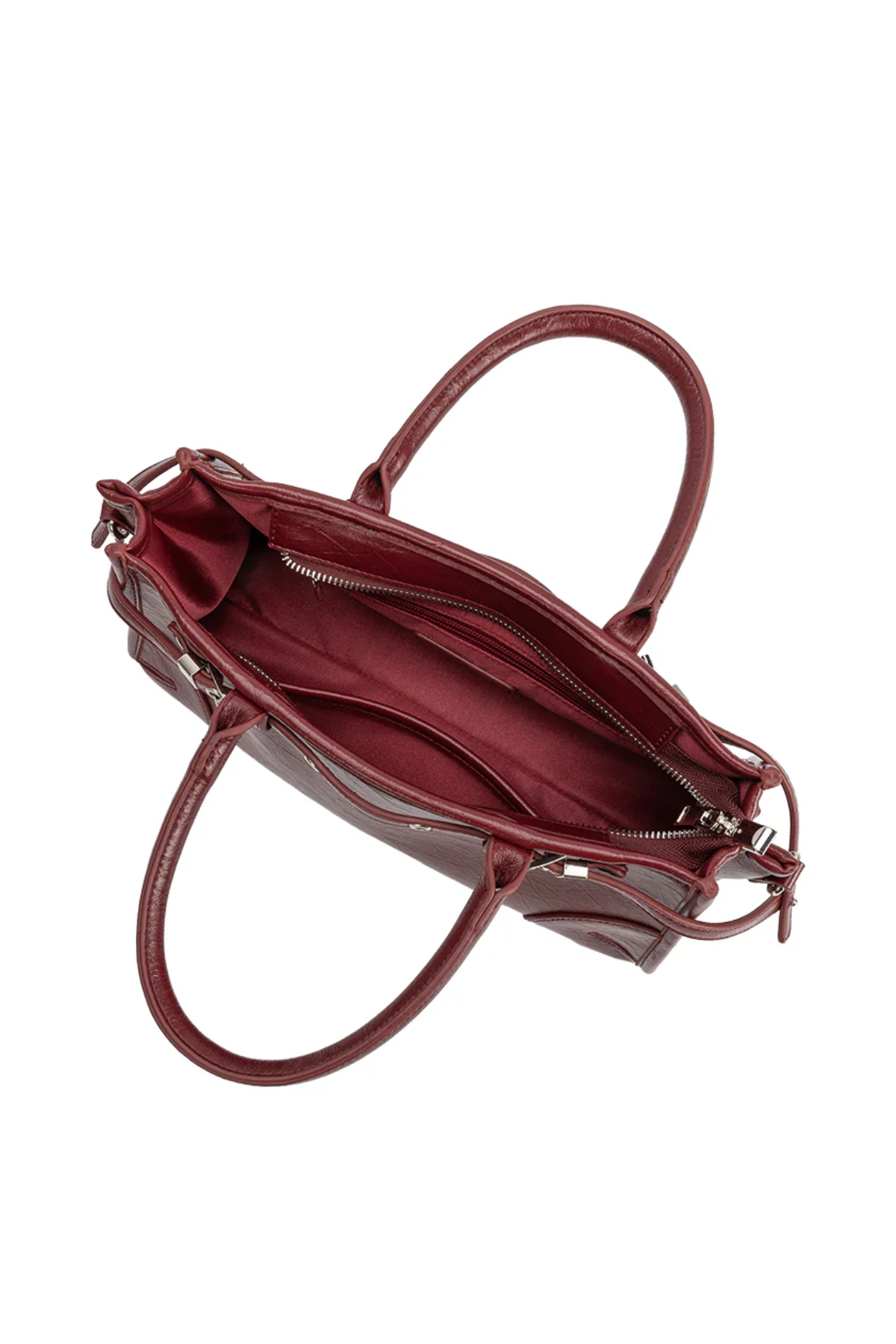 Melie Bianco Rhonda Burgundy Bag