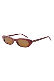 Sophie Cat Eye Sunglasses - Burgundy